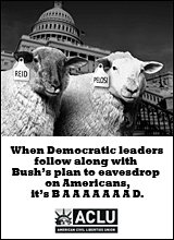 ACLU Reid/Pelosi sheep ad